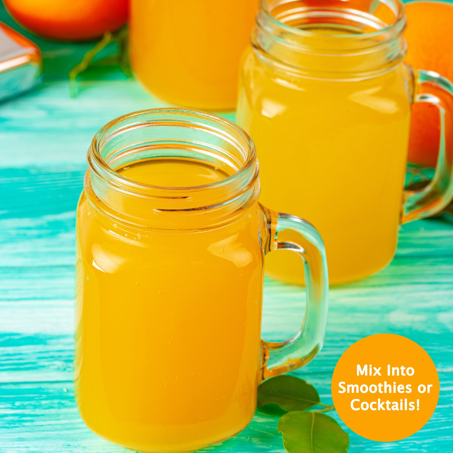Let'z Go Boost tastes great by itself or can be added to smoothies or even cocktails