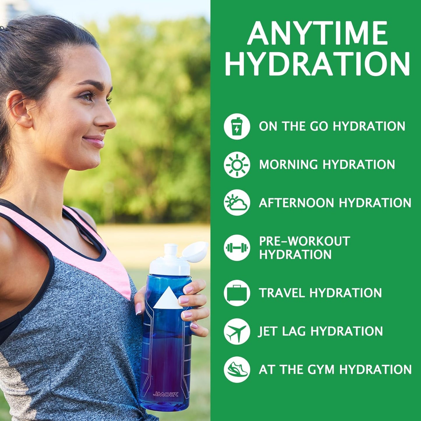 Let'z Go Hydrate - Fruit Punch - Natural Hydration + Immunity Drink Mix - 15 Stickpacks