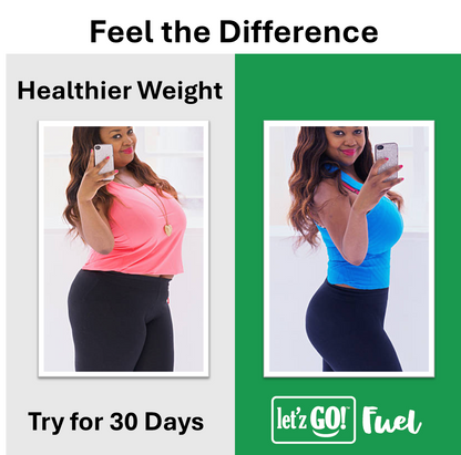 LET'Z GO 30 DAY FUEL KIT: PREMIUM PROTEIN + NATURAL ENERGY Drink Mix + FREE Shaker