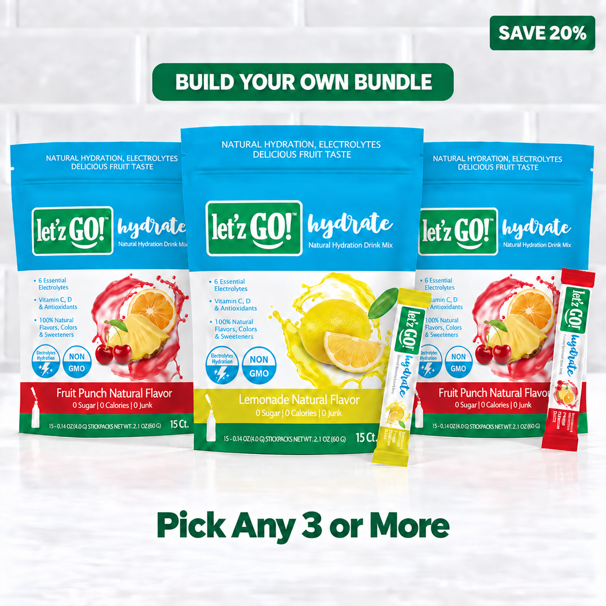 Build Your Own Bundle - Pick 3 or More - Save 20%