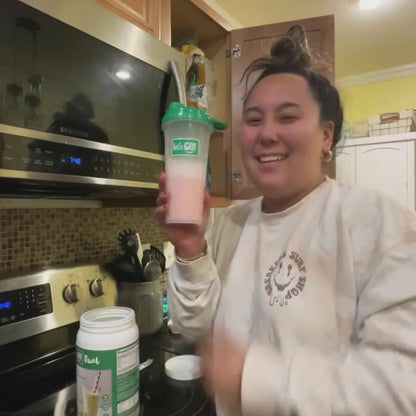 LET'Z GO 30 DAY FUEL KIT: PREMIUM PROTEIN + NATURAL ENERGY Drink Mix + FREE Shaker