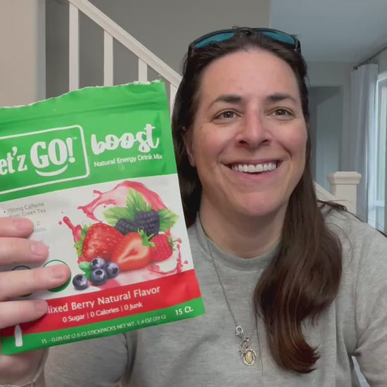 Energy drink with no sugar for natural performance