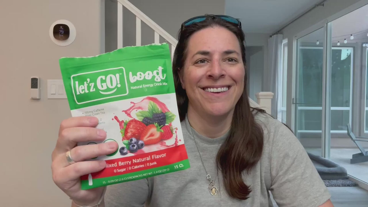 Energy drink with no sugar for natural performance